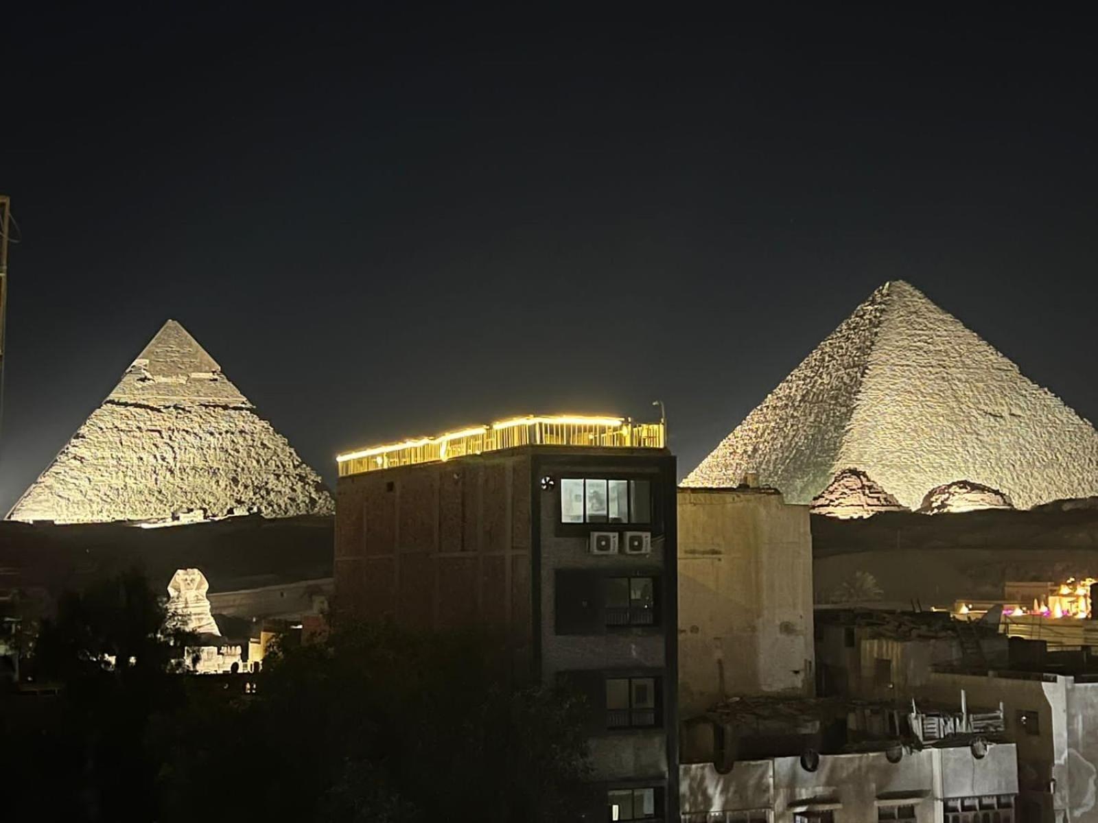 Prince Pyramids Inn Kafrat al Jabal Bagian luar foto